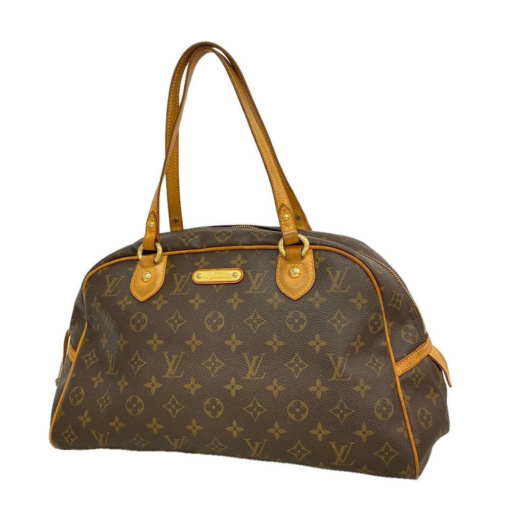 Louis Vuitton Monogram Montorgueil Handbag Brown